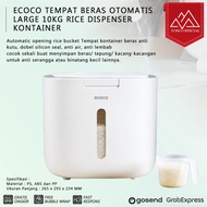 Ecoco AUTOMATIC RICE CONTAINER (LARGE) 10KG RICE DISPENSER CONTAINER