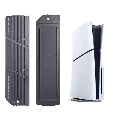 For PS5 Slim SSD Heatsink with Thermal Pads Solid State Drive Cooler SSD Cooling Mounting Kit for 22