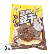 久品香 蒜茸豆干 黃色  120g  3包