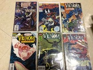 Marvel Venom spider man 美國慢劃6本 marvel legends