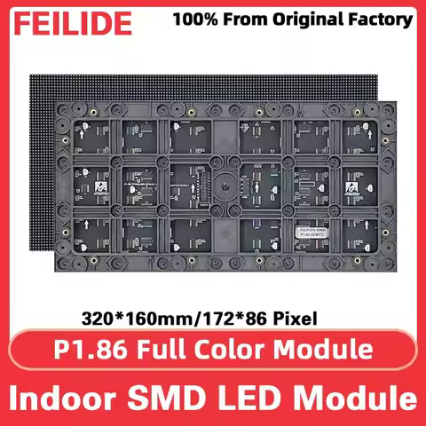 P1.86 LED Panel Full Color Video Wall SMD Module Suitable For Indoor LED Display Screens And Pixel D