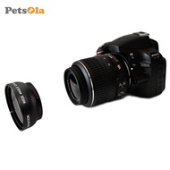 [PETSOLA] 52mm 2x Telephoto Lens for Canon EOS 1200D 1100D 1000D 750D 7D 5D 18-55mm
