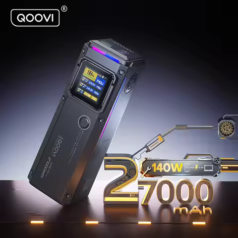 QOOVI PD140W Power Bank 27000mah Fast Charging Portable Battery Capacity Powerbank For iPhone Macboo