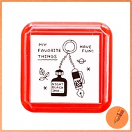 Sanbi Eric Stamp Ink Pad Keyring Black Eric-Stamp-03