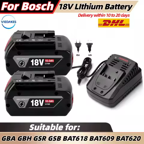🌍Globle delivery 18v 8000/10000mAh bateria for bosch 18v power tools GSR GDR GSB GDX GKS GWS GLL GOP