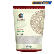 Chickpea Flour (Besan Atta Flour) 500g | Organic | USDA Certified | Dhatu Organics