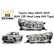 Toyota Hilux Revo 2015 GUN125 ( Halogen H4 Type) Head Lamp Head Light Lampu Depan Lampu Besar 前头车大灯 