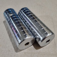 10mm bmx pegs footrest small axle chrome iron