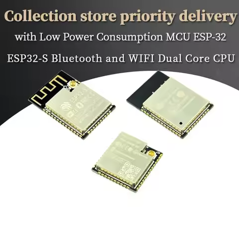 ESP-32S ESP-WROOM-32 ESP32 ESP-32 ESP32-S Bluetooth and WIFI Dual Core CPU with Low Power Consumptio