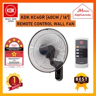 KDK Wall Fan with Remote Control KC4GR (40cm/16″)
