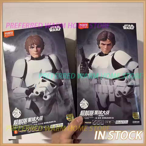 In Stock Originate Star Wars Han Solo Luke Skywalker DARTH VADER STORMTROOPER CHAMPION CLASS Assembl