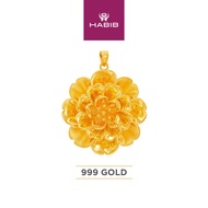 HABIB 999/24K Yellow Gold Pendant 9GP00661224