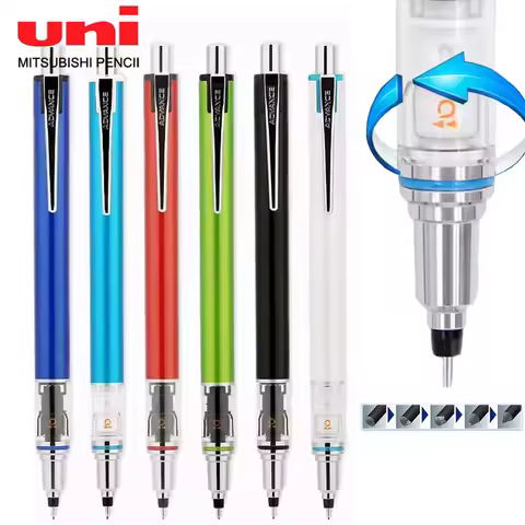UNI KURA TOGA Mechancial Pencil Limited M5-559 0.3mm 0.5mm 0.7mm Lead Automatic Rotation School Stat