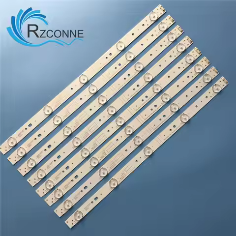 LED Backlight strip 5 lamp For 43E3000 43E3500 43E6000 E465853 5800-W43001-3P00 4p00 5P00 VER01.00 0