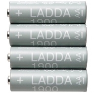 IKEA ถ่านชาร์จ แบตเตอรี่ชาร์จไฟ ถ่าน ที่ชาร์จแบต ลัดดา อิเกีย Rechargable Battery AA AAA LADDA STENK
