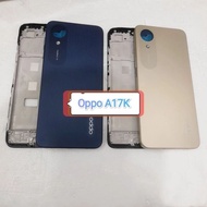 Hausing fullset Frame Lcd Oppo A17K CPH2471 Backdor + Frame middle bone