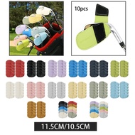 [lzdjlmy1zs] Trendy PU Leather Golf Iron Cover Set Impact Resistant Headcovers for Golf Training Acc