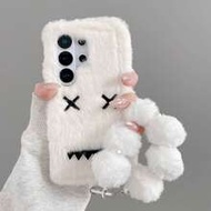 Full Set Plush Phone Cases - Frog Series - Funny Series + Compatible With IPhone 15 Pro Max, S23U, M