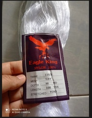 Jaring ikan nilon 1¾" inchi 50md/100yds yoko D2 Jaring ikan bahan nilon jaring udang jaring improt t