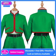 Hunter X Hunter เสื้อคอสเพลย์เด็ก Gon Freecss เด็กชุดชุดงานรื่นเริงฮาโลวีน