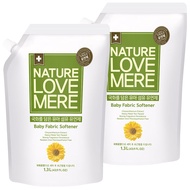 [Nature Love Mere] Nature Love Mere Baby Fabric Softener with Flower Chrysanthemum Refill 1.3L, 2packs / Baby Fabric Softener Refill Pack
