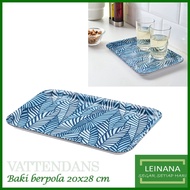 Patterned tray / serving tray 20 x 28 cm