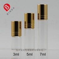 Y 3ml 5ml 7ml Transparent Perfume Bottle Roll-On Bottle Beauty Packing Small Bottle Glass Bottle