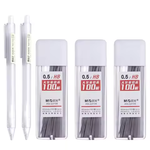 0.5/0.7mm Automatic Pencils Set HB/2B Refill Mechanical Pencil For Drawing Sketching Students School