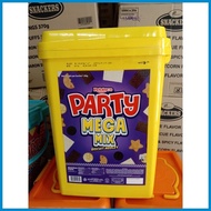 ◰ ∯ ✻ REBISCO ASSORTED BISCUITS, MAXI MIX, PARTY JUG, PARTY BOX, PARTY MEGA MIX, REBISCO CAN