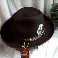 FEDORA HAT TRILBY LIST KALEP FUR RIBBON PURE WOOL MATERIAL OR IMPORTED QUALITY LAKEN HAT