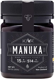 Kiva Raw Manuka Honey, Certified UMF 15+ (MGO 514+) - New Zealand (8.8 oz) - LIMITED TIME SALE!