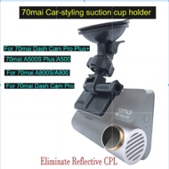 Original New For 70mai pro plus+A500s A500 suction cup holder 70mai A800S A800 DVR Holder for 70mai