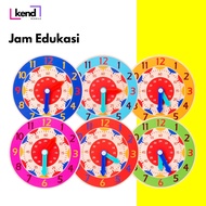Kendmobile Educational Toys Wooden Clock Children Wooden Clock Toys Learning Clock