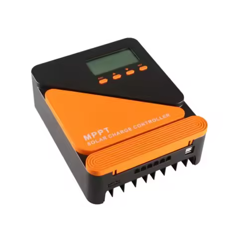10A20A30A40A50A60A solar MPPT controller 12V24V LCD display photovoltaic solar charging controller
