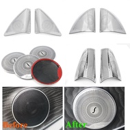 For Mercedes Benz W205 W213 X253 GLC C E Class E200 Car Door Audio Cover Speaker Decor Loudspeaker T