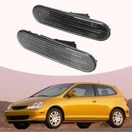 ssrroo Bumper Side Marker Lamp Shade  Two Pieces Car Interior Modification For Si Ep3 3 Door 2002-20