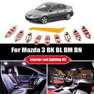 For Mazda CX-3 CX-5 CX-7 CX-9 CX3 CX5 CX7 CX9 Canbus Vehicle LED Interior Dome Map Light License Plate Light Accessories