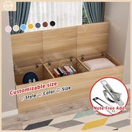 Bay window cabinet customized balcony cabinet storage bench wood large capacity tatami cabinet platf