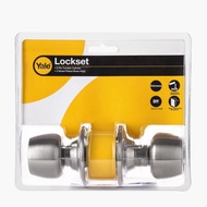 ̅ Yale Entrance Door Knob Lockset