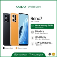 oppo reno 7 ram 8/256gb new garansi resmi baru indonesia original