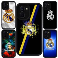 Casing for VIVO Y03 Y17S Y36 Y18i Y18 Y03t V60 5G Y28s Y27s Y28 Y27 Black Silicone M-18 Madrid Club
