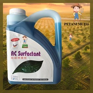 [ORIGINAL] 4L AC SURFACTANT AGR SMART GAM PELEKAT RACUN BAJA FOLIAR/ SURFACTANT ADJUVANT SAMA KENPO 