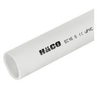 ท่อตรง PVC HACO 16MM EC16 2.90M สีขาว (1075656)