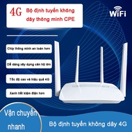 Bộ Phát Wifi  4g/5g LTE 4G CPE tốc độ 300Mbps 3 Cổng Lan  Kết Nối 32 Thiết Bị Lắp thẻ SIM để sử dụng
