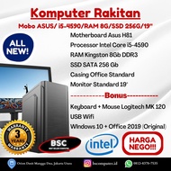 NEW| KOMPUTER KANTOR ASUS CORE I5 RAKITAN I5-4590/RAM 8GB/SSD