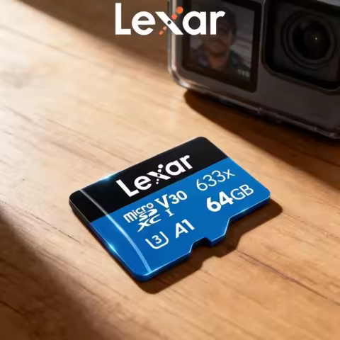 Portable Flash Storage Card Lexar 633x 100% Original Class 10 A1 Micro SD TF Card 256GB 128GB 64GB V
