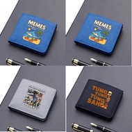 New Italian Brainrot cartoon short wallet card bag