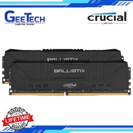 Crucial BALLISTIX 16GB Kit (2 x 8GB) DDR4-2666 Desktop Gaming Memory - Black (BL2K8G26C16U4B)