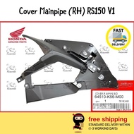 64510-K56-M00 HONDA RS150 V1 Cover Black Mainpipe RH Right / Cover Hitam Main Pipe Kanan 100% ORIGIN