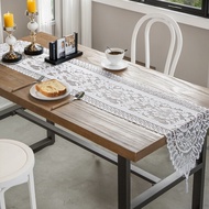 Classic Lace Tassel Table Runner Household Decoration Table Tablecloth Table Runner Decoration 7.21 